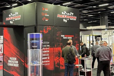 RACE WINNING BRANDS EUROPE SHINES AT PMW IN COLOGNE WITH HALTECH